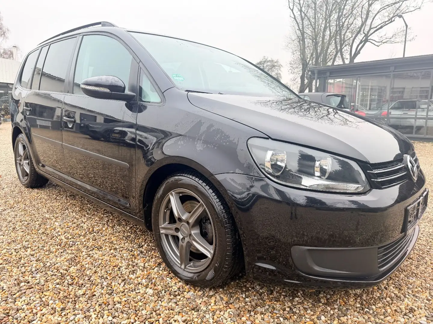 Volkswagen Touran TDI 7-SITZER*KLIMAAUTOMATIK*NAVI*ALU*EU5 Schwarz - 1