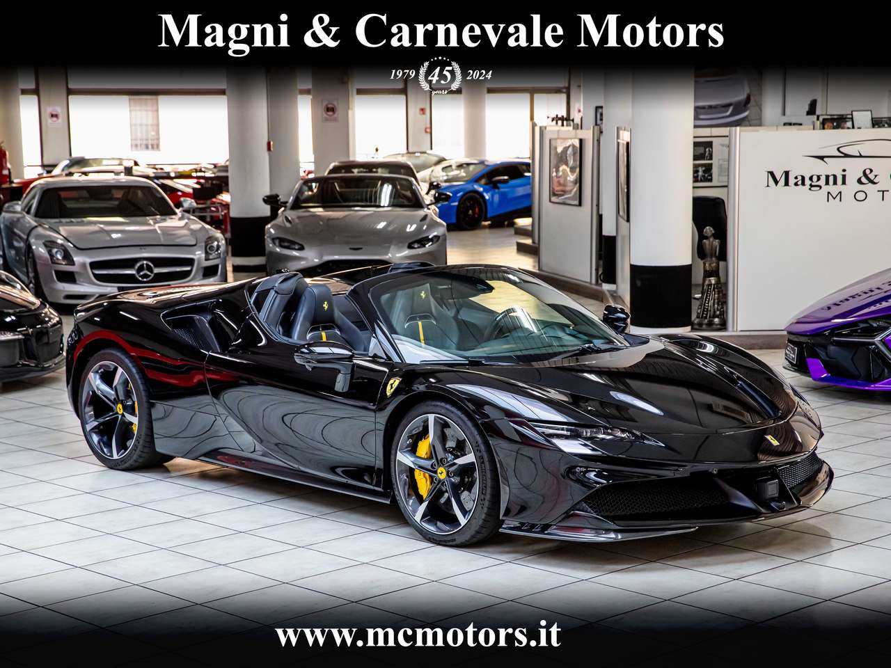 Ferrari SF90 Spider LIFT SYSTEM|CARBON+LEDS|FULL ADAS|20"|AFS|360°VIEW