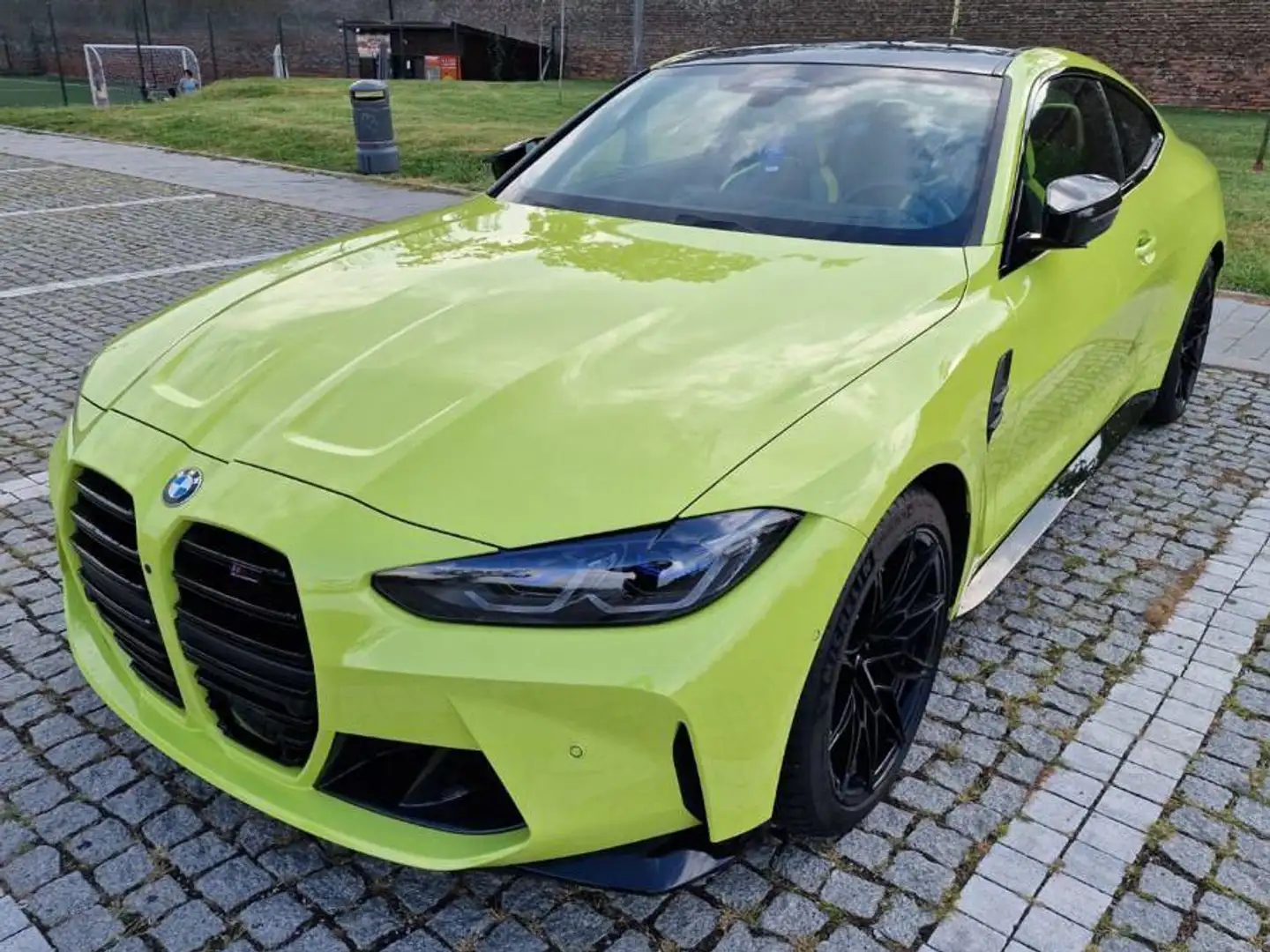 BMW M4 Coupe 3.0 Competition M xdrive auto CARBOCERAMICA Giallo - 1