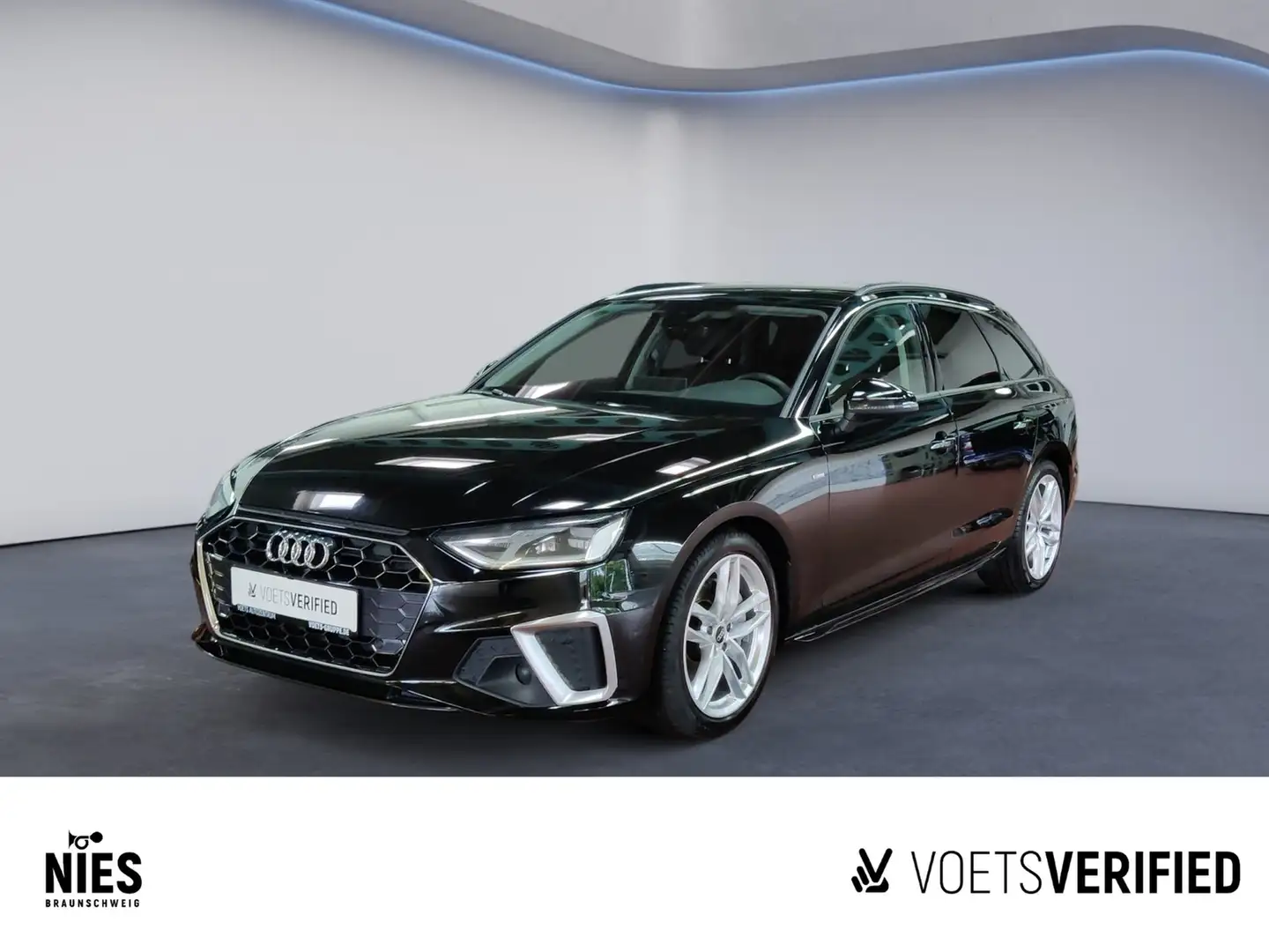 Audi A4 Avant S line 40 TDI Tiptronic LED+GRA+SHZ Nero - 1