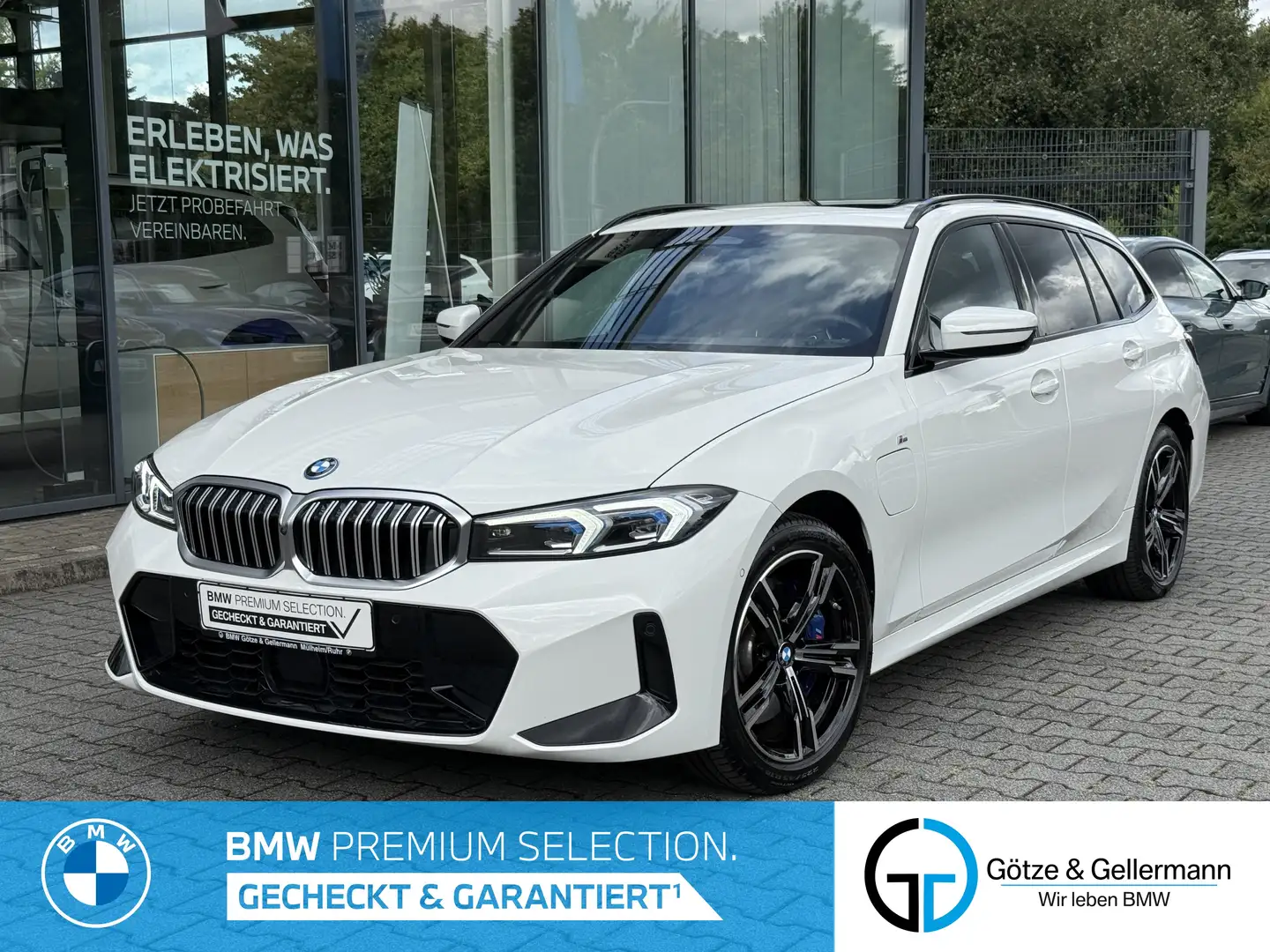 BMW 330 e Touring M Sportpaket Stop&Go FACLIFT Weiß - 1