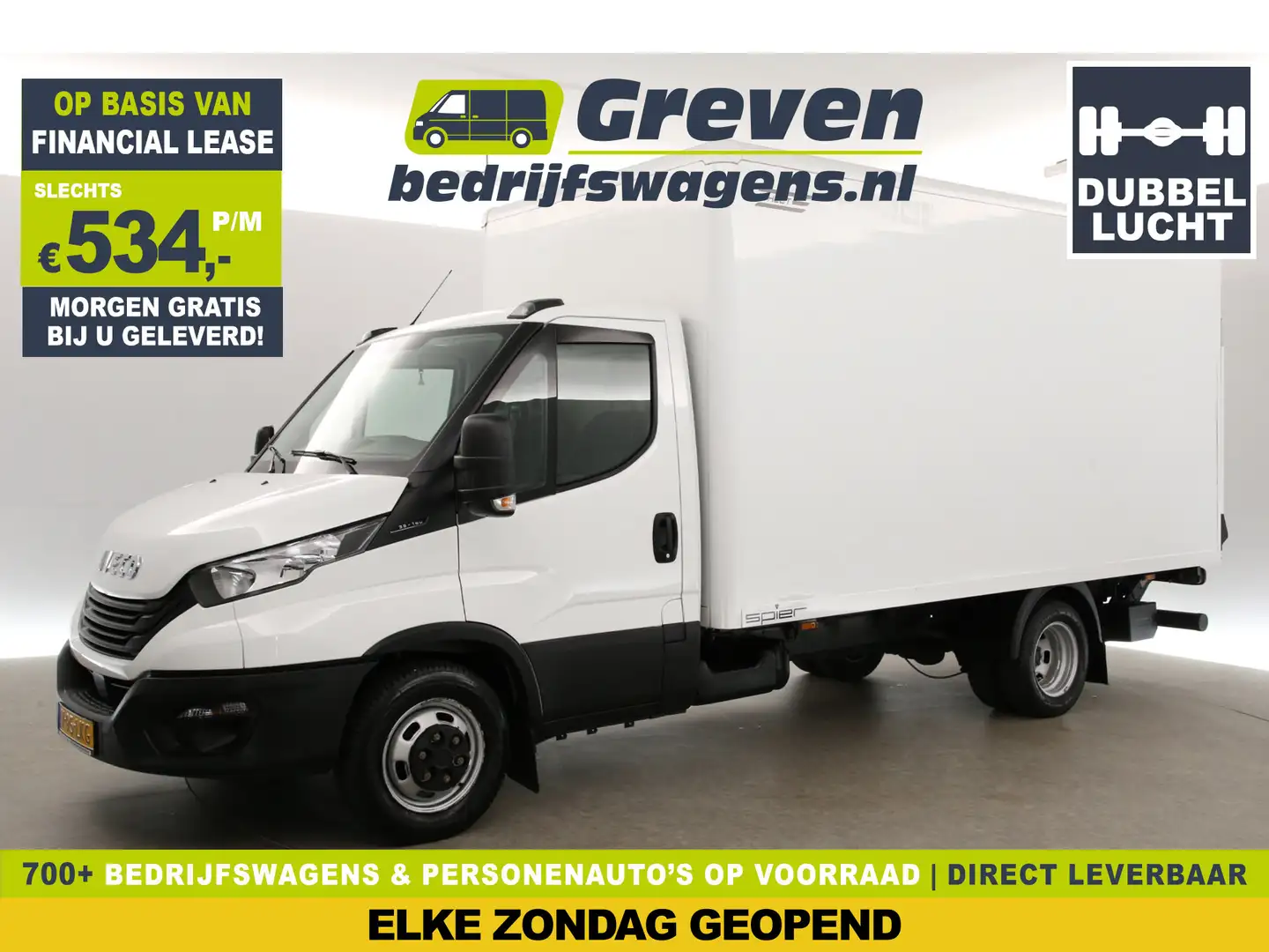 Iveco Daily 35C16H 2.3 410 | 157PK | Dubbellucht | Trekhaak | Blanc - 1