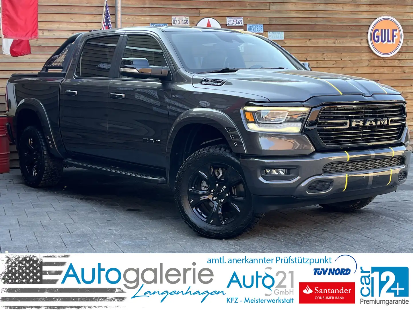 Dodge RAM 1500 5,7L LARAMIE 4x4 PANO AHK LPG Alpine Grau - 1