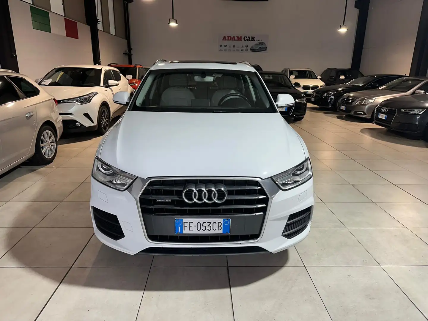 Audi Q3 Q3 2.0 tdi Sport quattro 150cv s-tronic Weiß - 1