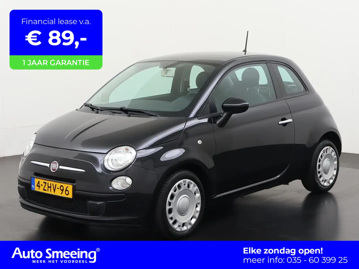 Fiat 500 1.0 TwinAir Pop | Zondag Open! Noir - 1