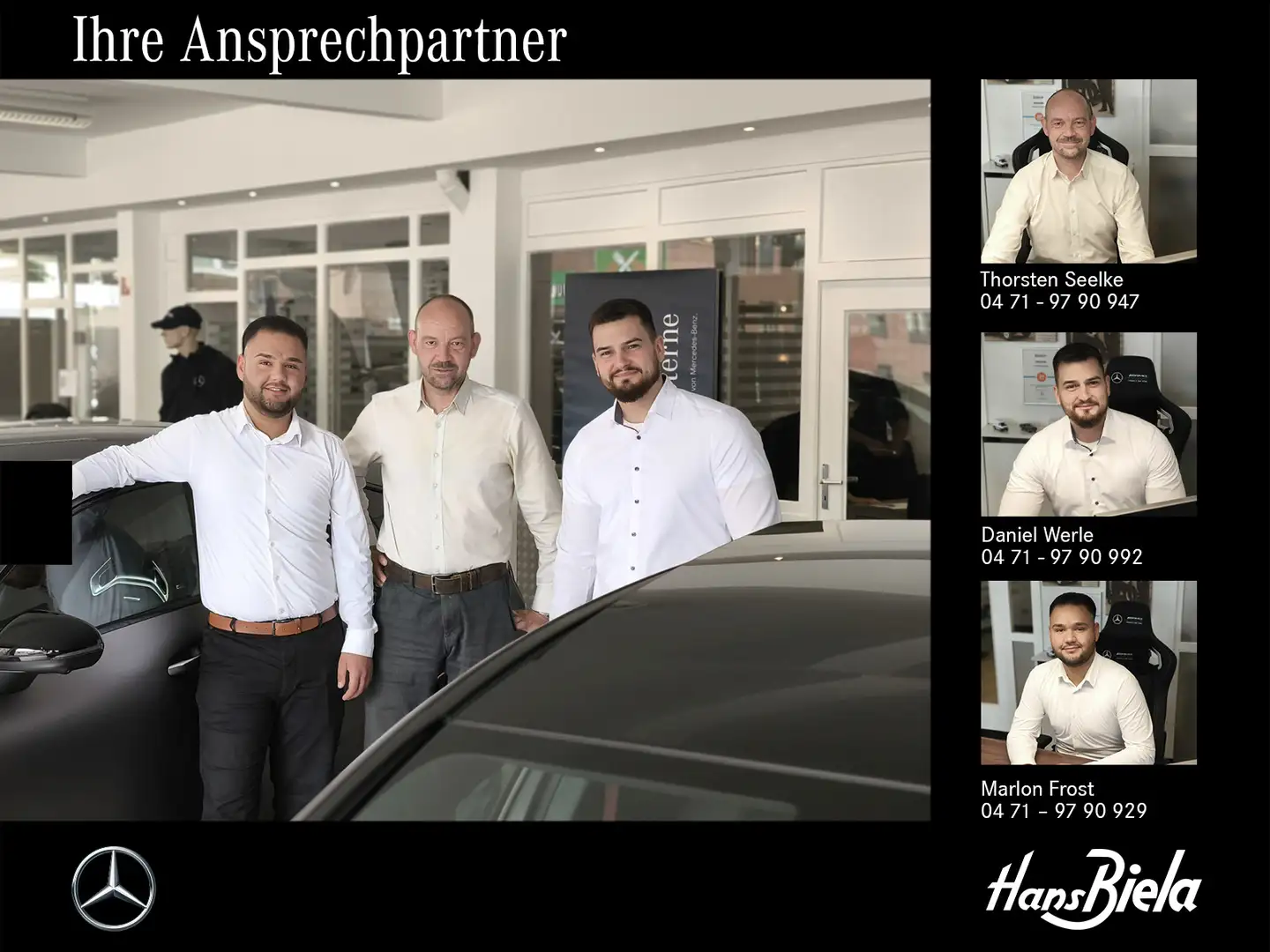 Mercedes-Benz V 250 V 250 d Marco Polo Ed AMG/Küche/SHD/Com/ILS/360° Schwarz - 2