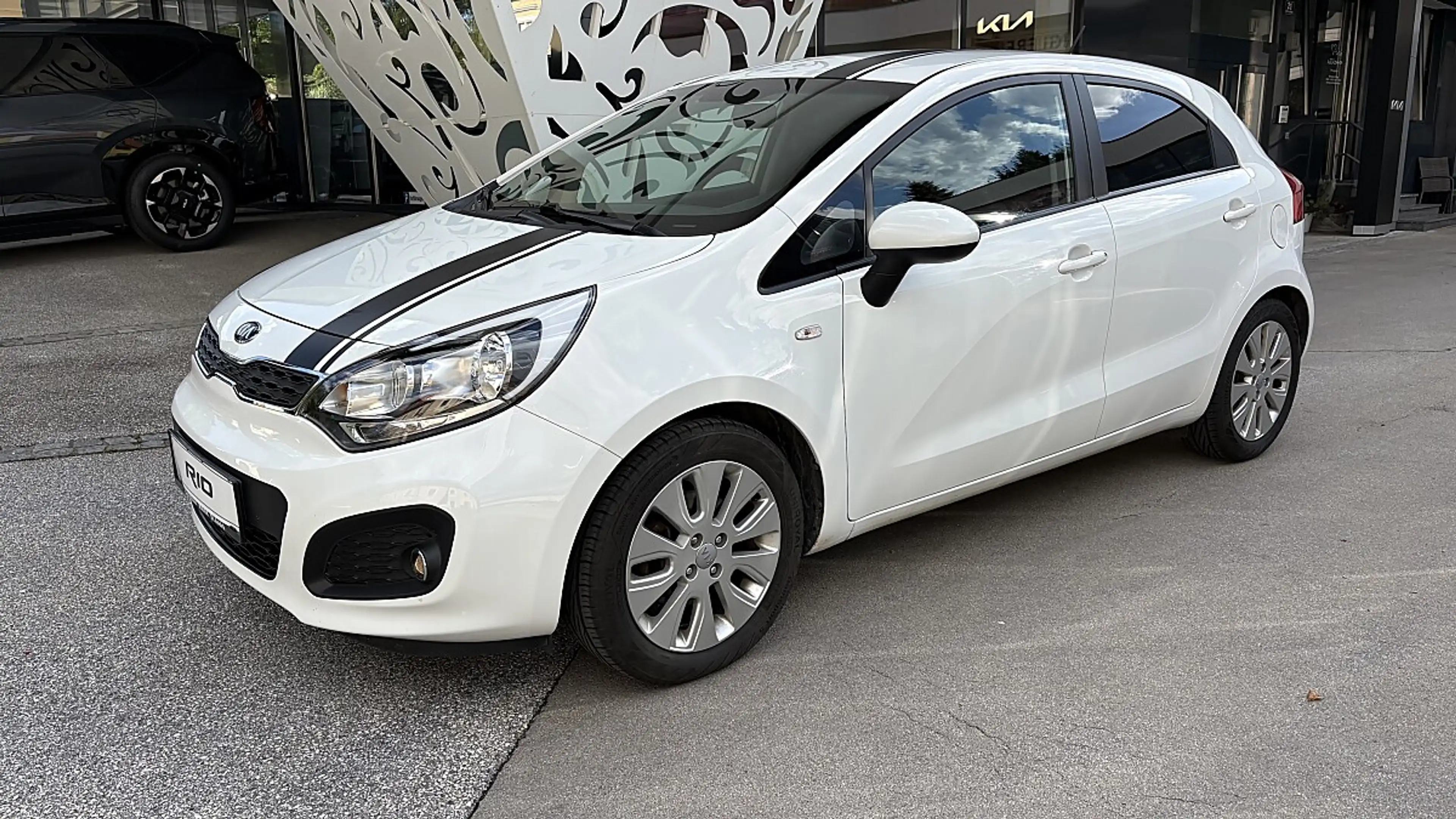 Kia Rio 1,4 CRDi Silber