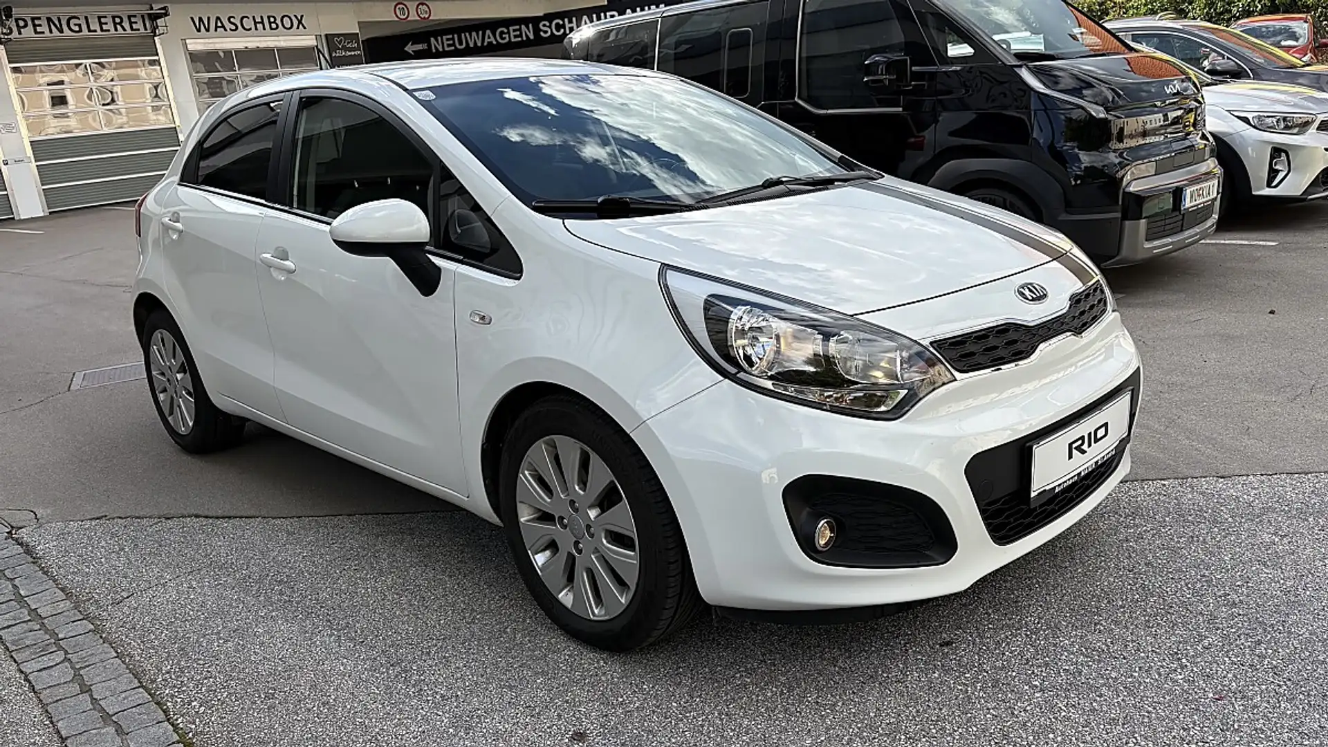Kia Rio 1,4 CRDi Silber Weiß - 2