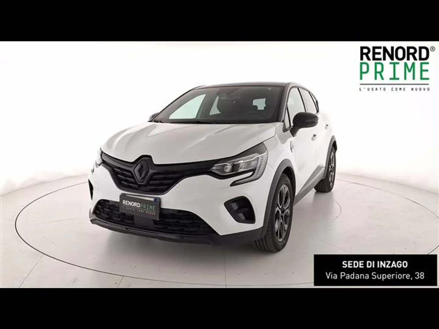 Renault Captur 1.6 E-Tech full hybrid Rive Gauche 145cv auto Bianco - 1