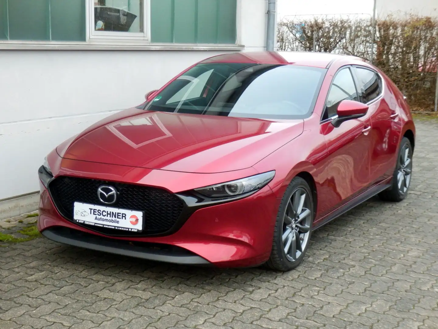 Mazda 3 3 SKYACTIV-G 2.0 SELECTION+Leder+Des-P.+I.-Act.P. Rot - 1