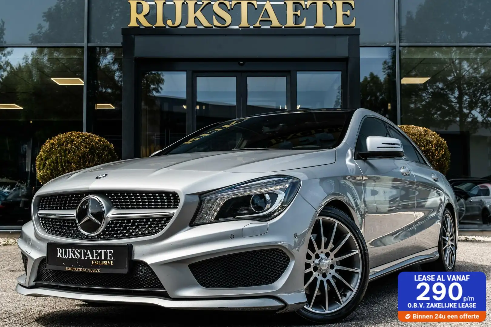 Mercedes-Benz CLA 250 AMG|PANO|H&K|LEDER|ACC|STOELVW|18'' Gris - 1