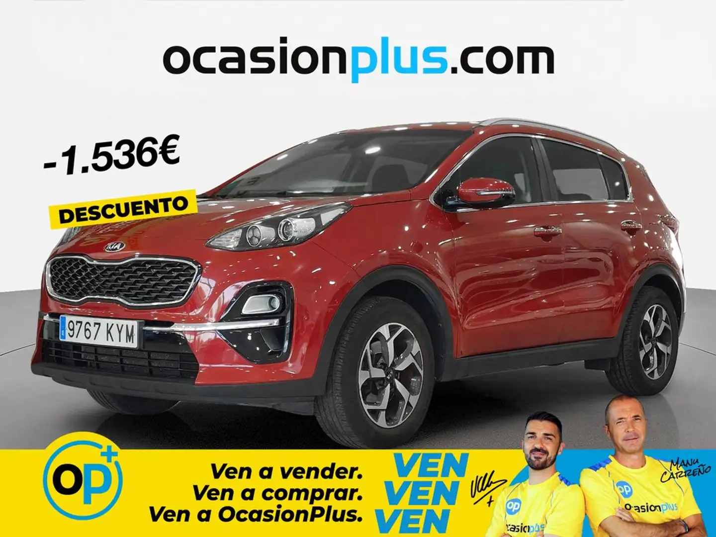 Kia Sportage 1.6 GDi Drive Plus 4x2 132 Rojo - 1