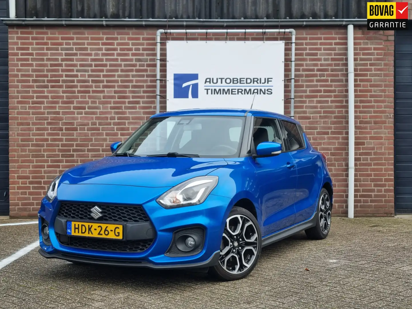 Suzuki Swift 1.4 Sport Smart Hybrid Sportieve auto!!! Blue - 1