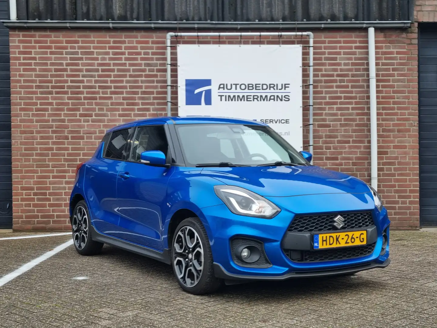 Suzuki Swift 1.4 Sport Smart Hybrid Sportieve auto!!! Blue - 2