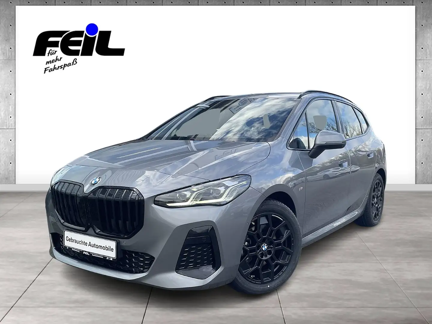 BMW 218 i MSport M Sportpaket Head-Up HK HiFi DAB Grau - 1