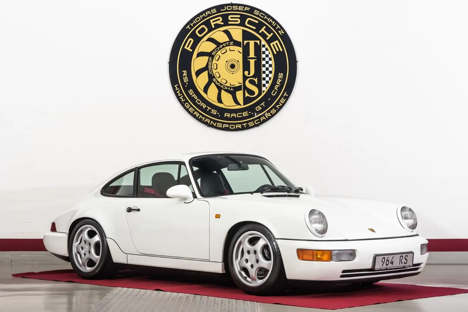 Porsche 964 RS / 56.700 km, 1 Besitzer, 100% Erstlack Blanc - 1