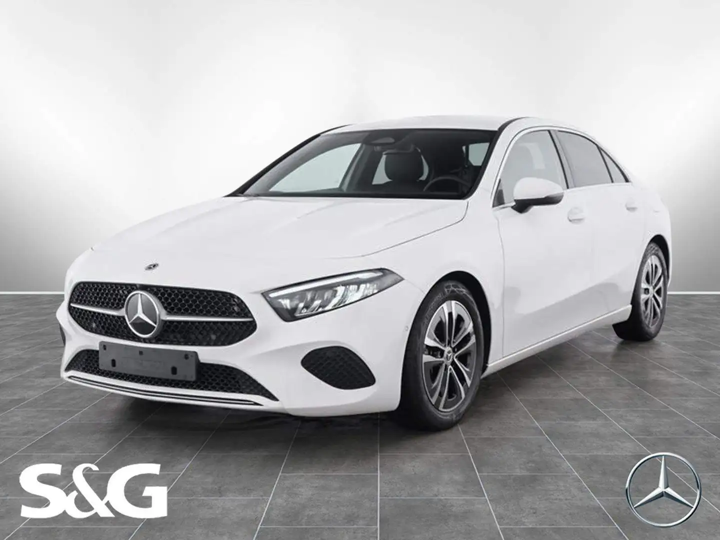 Mercedes-Benz A 180 Limousine RüKam+LED+Sitzh.+MBUX+17 Weiß - 1