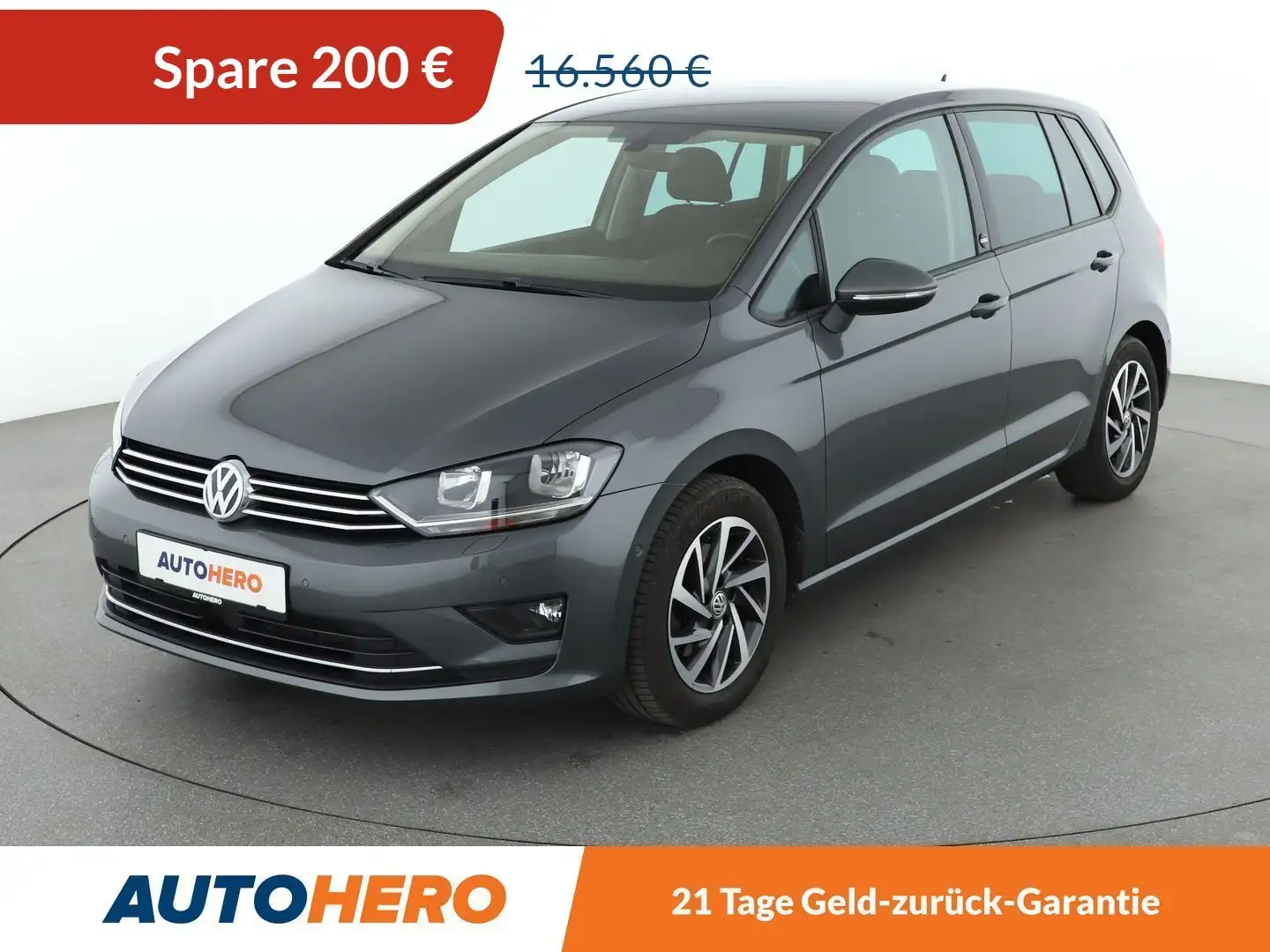 Volkswagen Golf Sportsvan 1.4 TSI Sound BM Aut.*NAVI*CAM*PDC*SHZ*ACC*KLIMA* Gris - 1