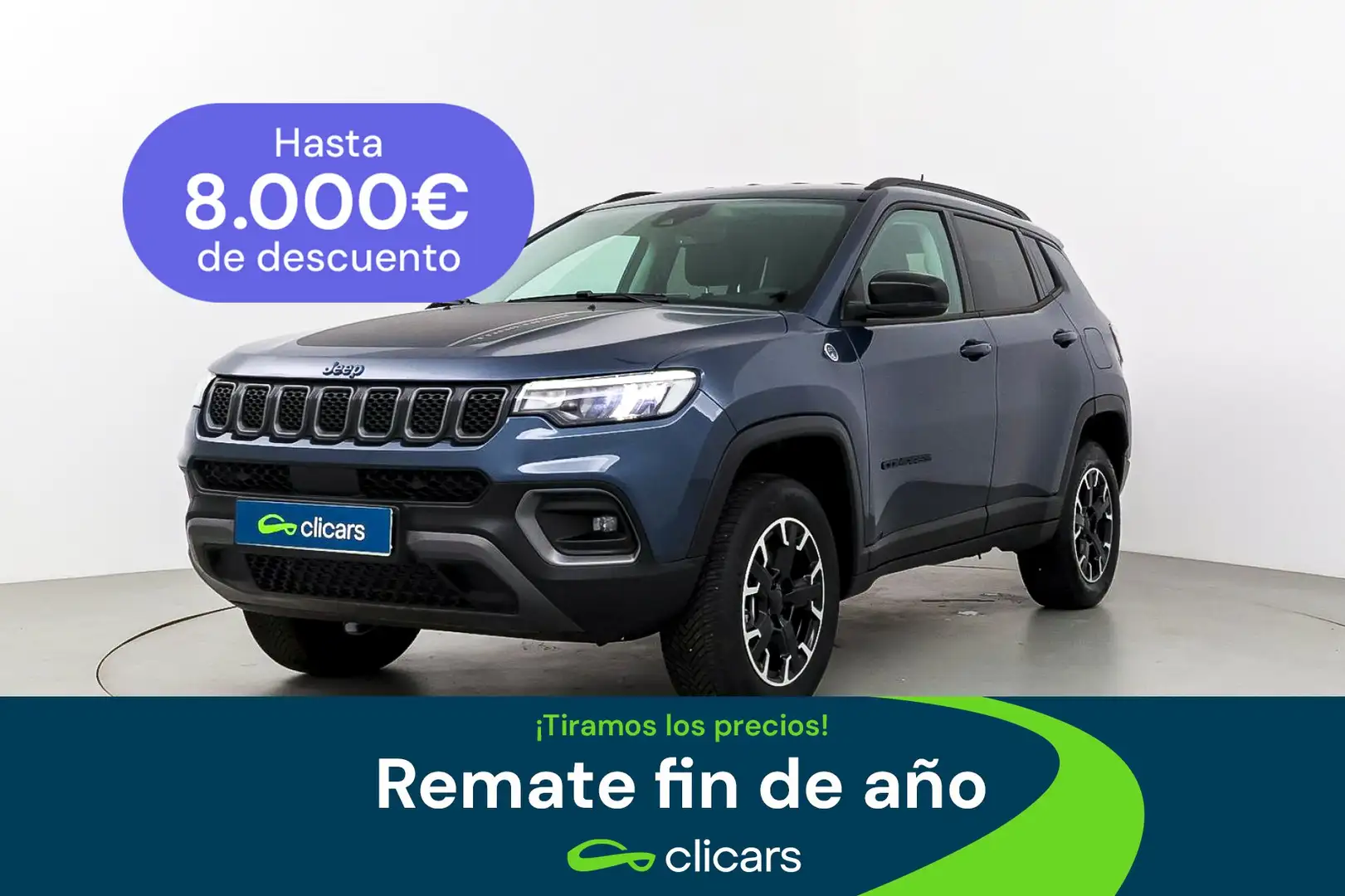 Jeep Compass 1.3 PHEV Trailhawk EAWD Aut. 240 Azul - 1