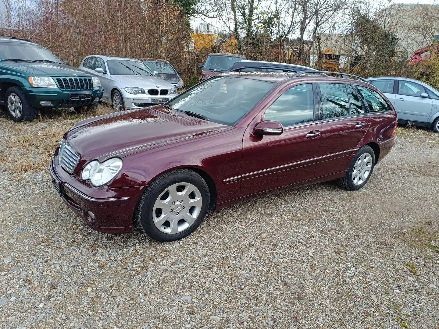 Mercedes-Benz C 180 T Kompr. Autom. Elegance"62000 km*HU: neu" Красный - 1