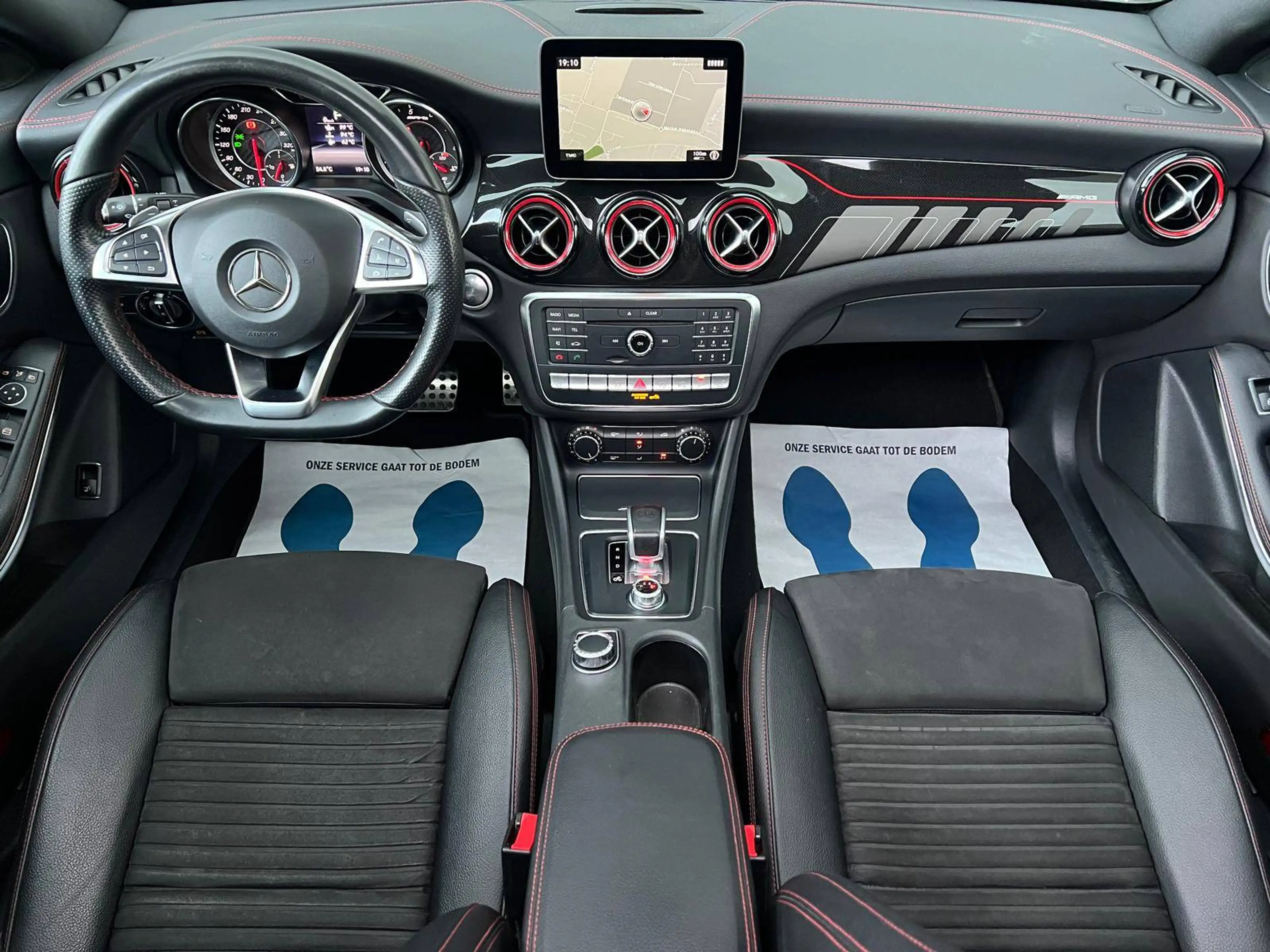 Mercedes-Benz CLA 45 AMG AMG 4-Matic Automaat- Pano- Camera- Navi- AMG Uitlaatknop- Night Pack- Garantie! — photo 12