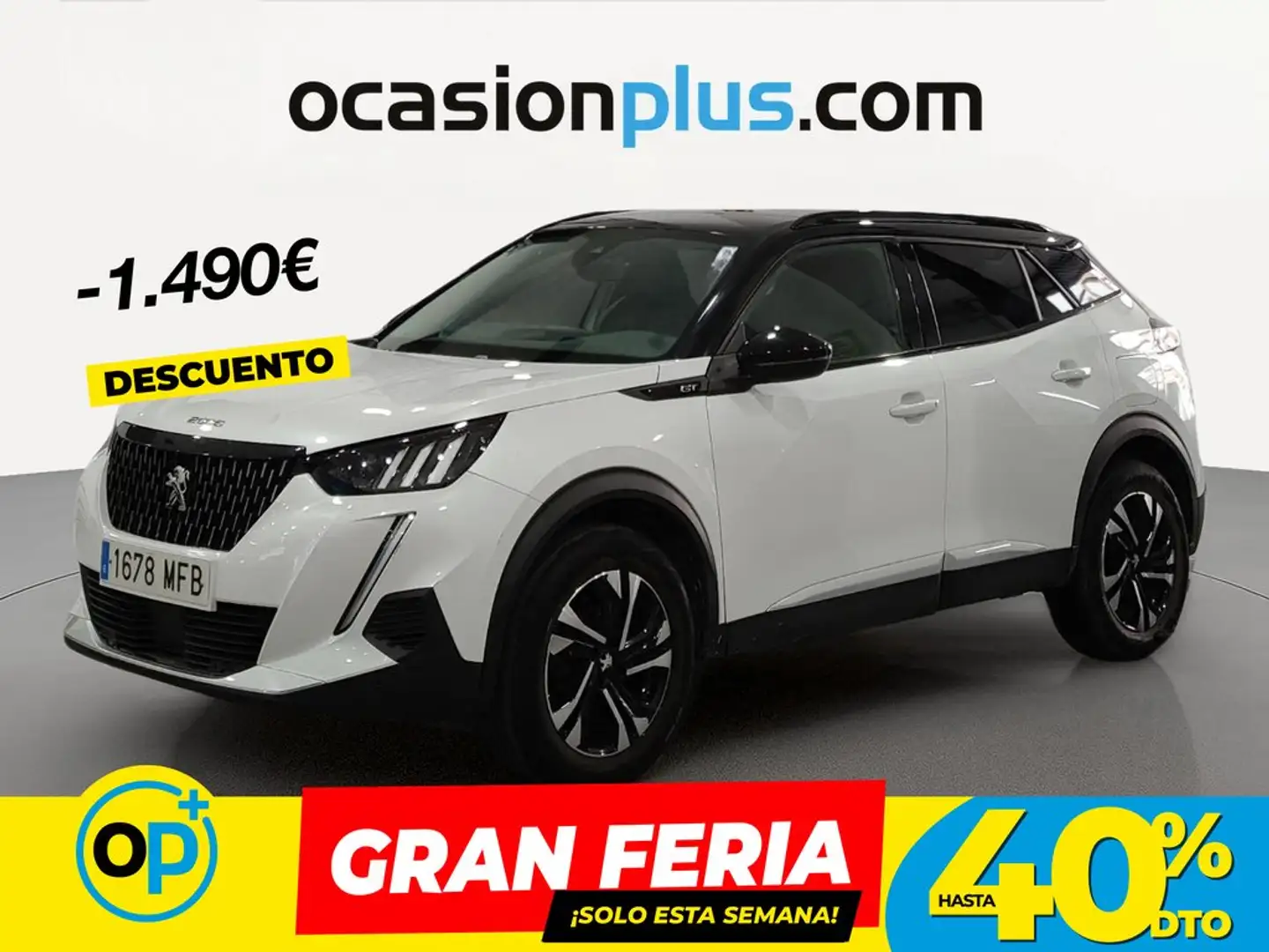 Peugeot 2008 1.2 PureTech S&S GT EAT8 130 Blanco - 1