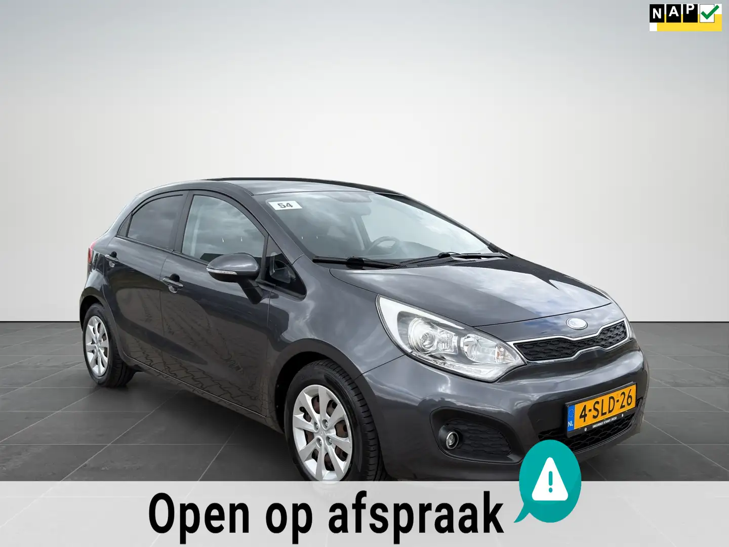 Kia Rio 1.2 CVVT Plus Pack Airco|Bluetooth|NAP Gris - 1