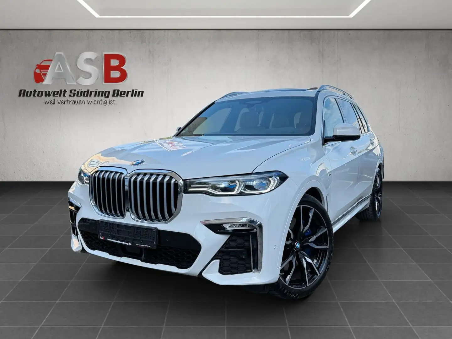 BMW X7 xDrive 40 d M Sportpaket*Laser*SkyLounge* Blanc - 1