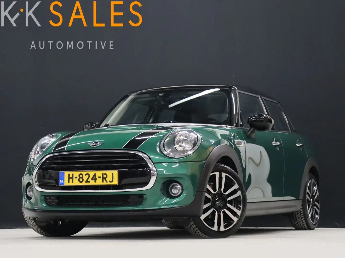 MINI Cooper Mini 1.5 Pepper [APPLE CARPLAY, SFEERVERLICHTING, Groen - 1