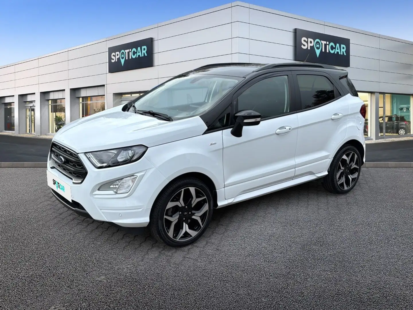 Ford EcoSport ST-Line Xenon-Navi-Schiebedach Weiß - 1