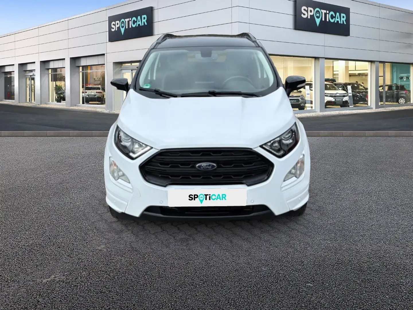 Ford EcoSport ST-Line Xenon-Navi-Schiebedach Weiß - 2