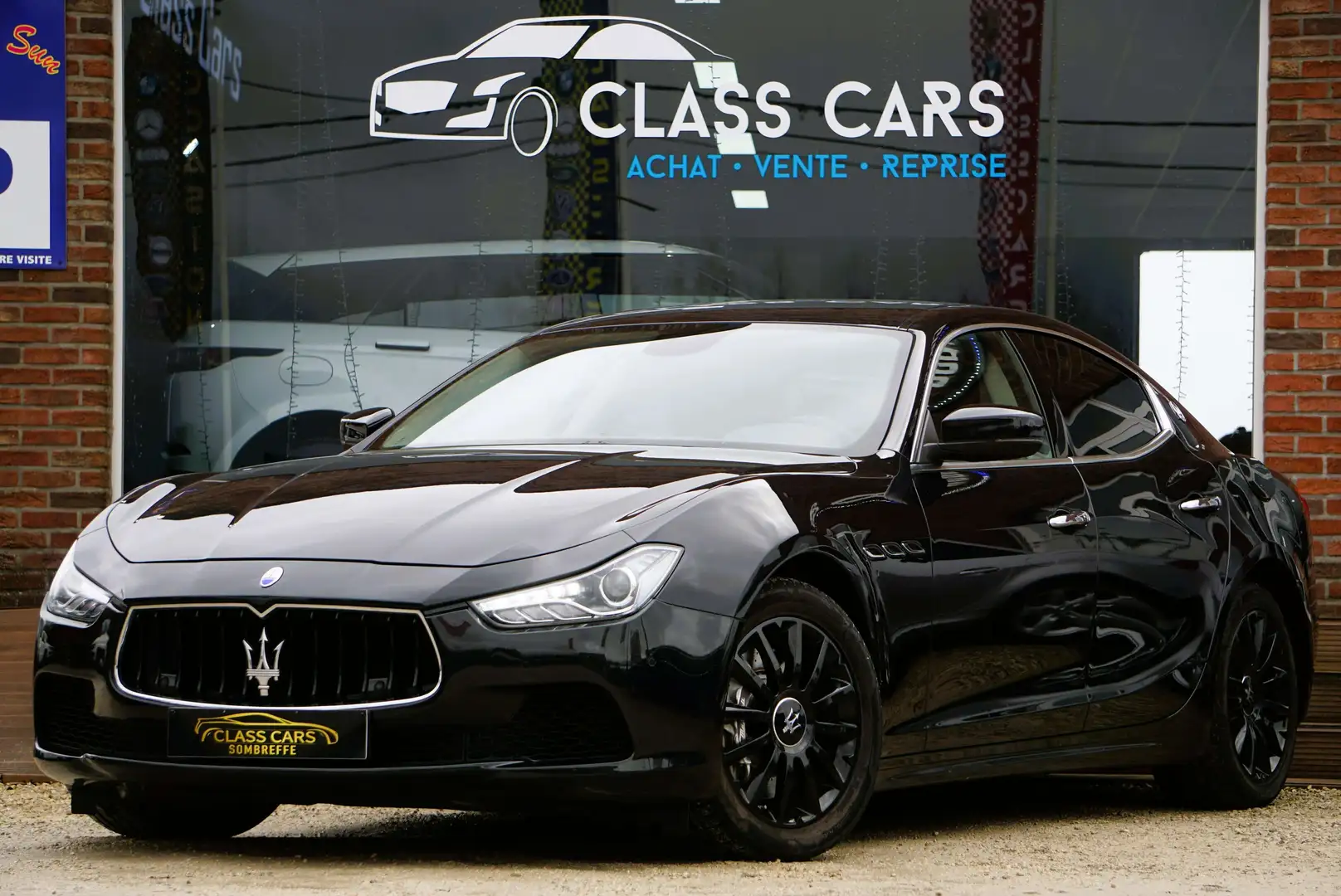 Maserati Ghibli 3.0 V6 FACELIFT NAVI CAMERA BI-XENON 350CV EU6B Noir - 1