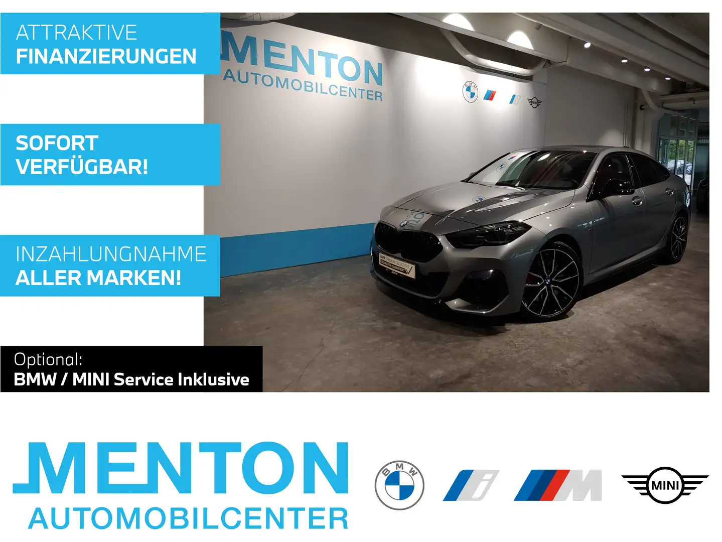 BMW 235 M235i xDrive Gran Coupé/Head-Up/HK/HiFi/LED Grau - 1