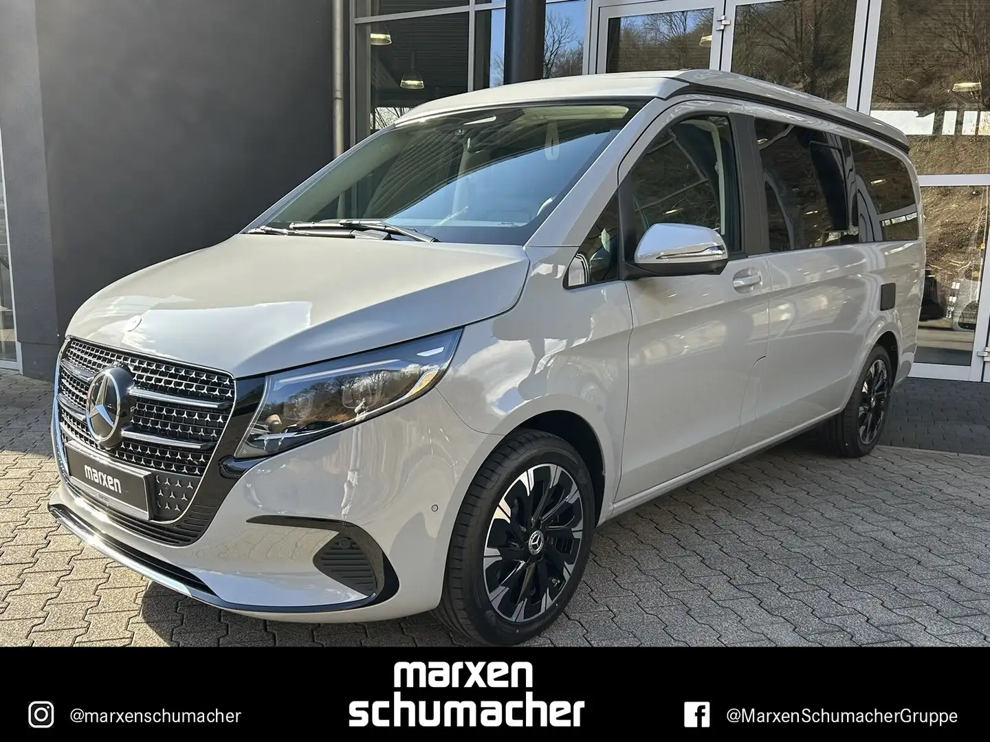 Mercedes-Benz V 250 V 250 d 4M Marco Polo Distro+AHK+360+PremPlus+MY25 Grau - 1