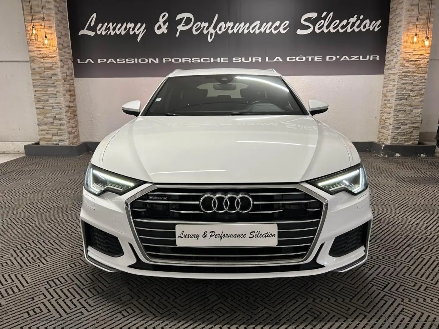 Audi A6 Avant Quattro 40 TDI 204ch S line - Excellent état Weiß - 2