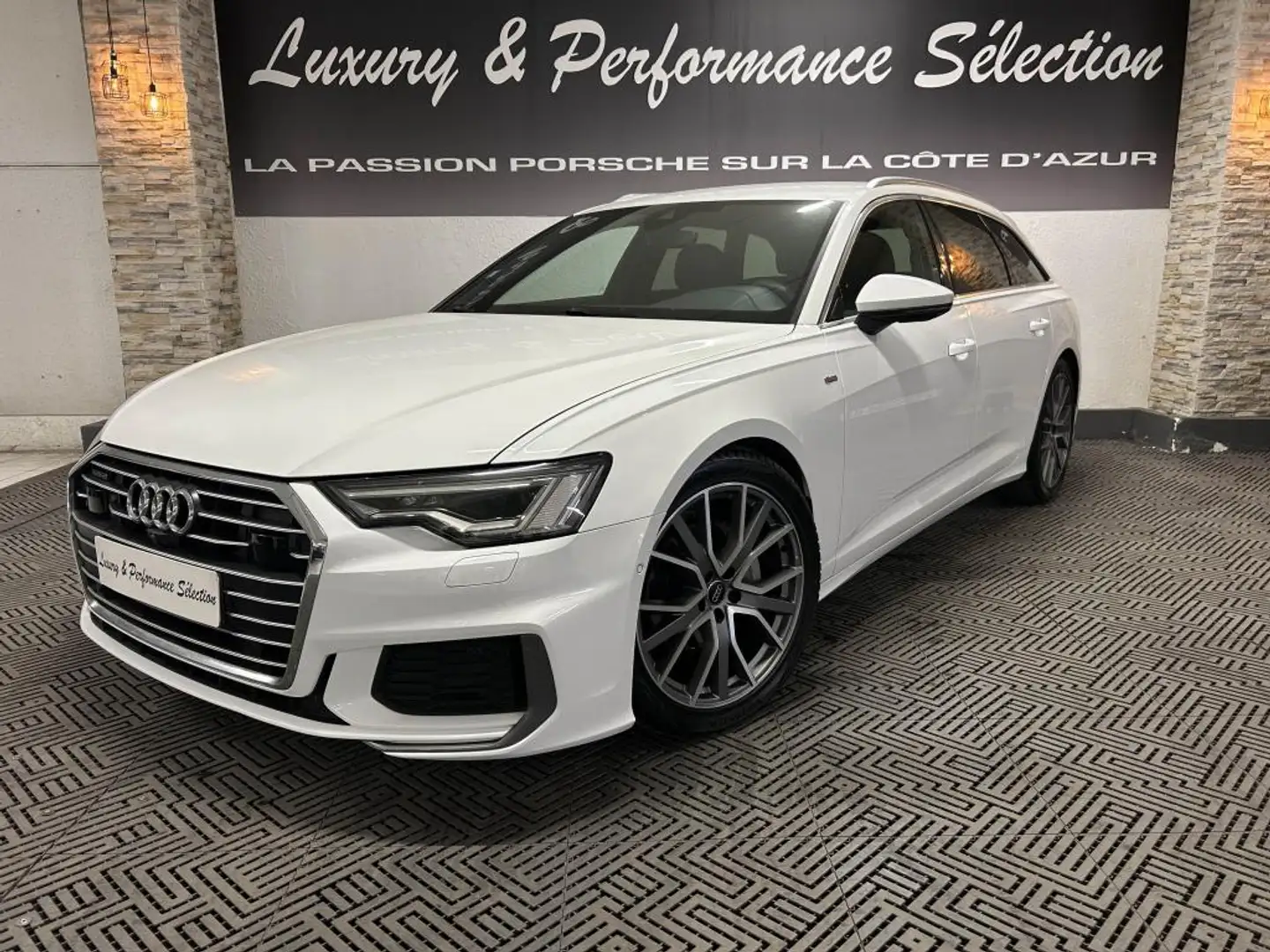 Audi A6 Avant Quattro 40 TDI 204ch S line - Excellent état Weiß - 1