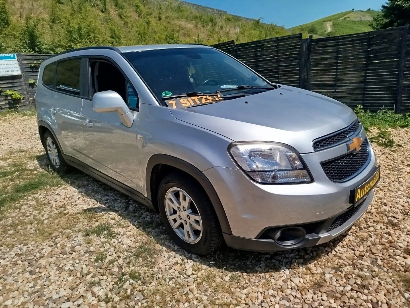 Chevrolet Orlando LT 2,0*AUT*AHK*7Sitze*Klima*TÜV*Garantie Silber - 2