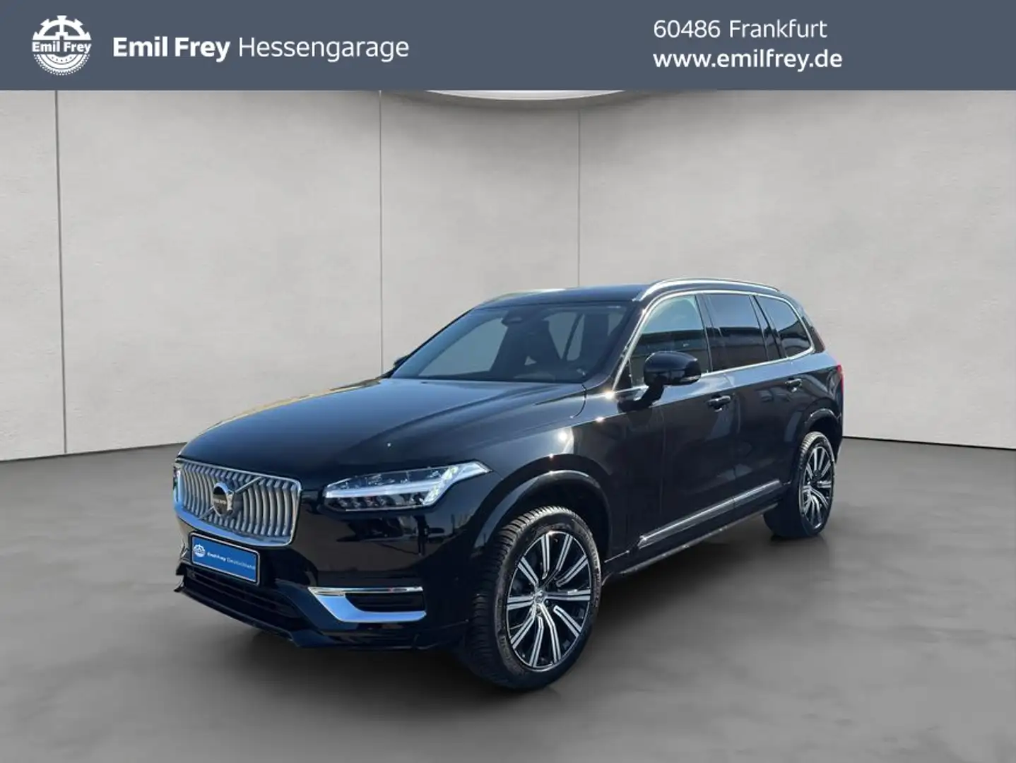 Volvo XC90 XC90 B5 AWD Plus-Bright 7S Glasd Standh 360° AHK Schwarz - 1