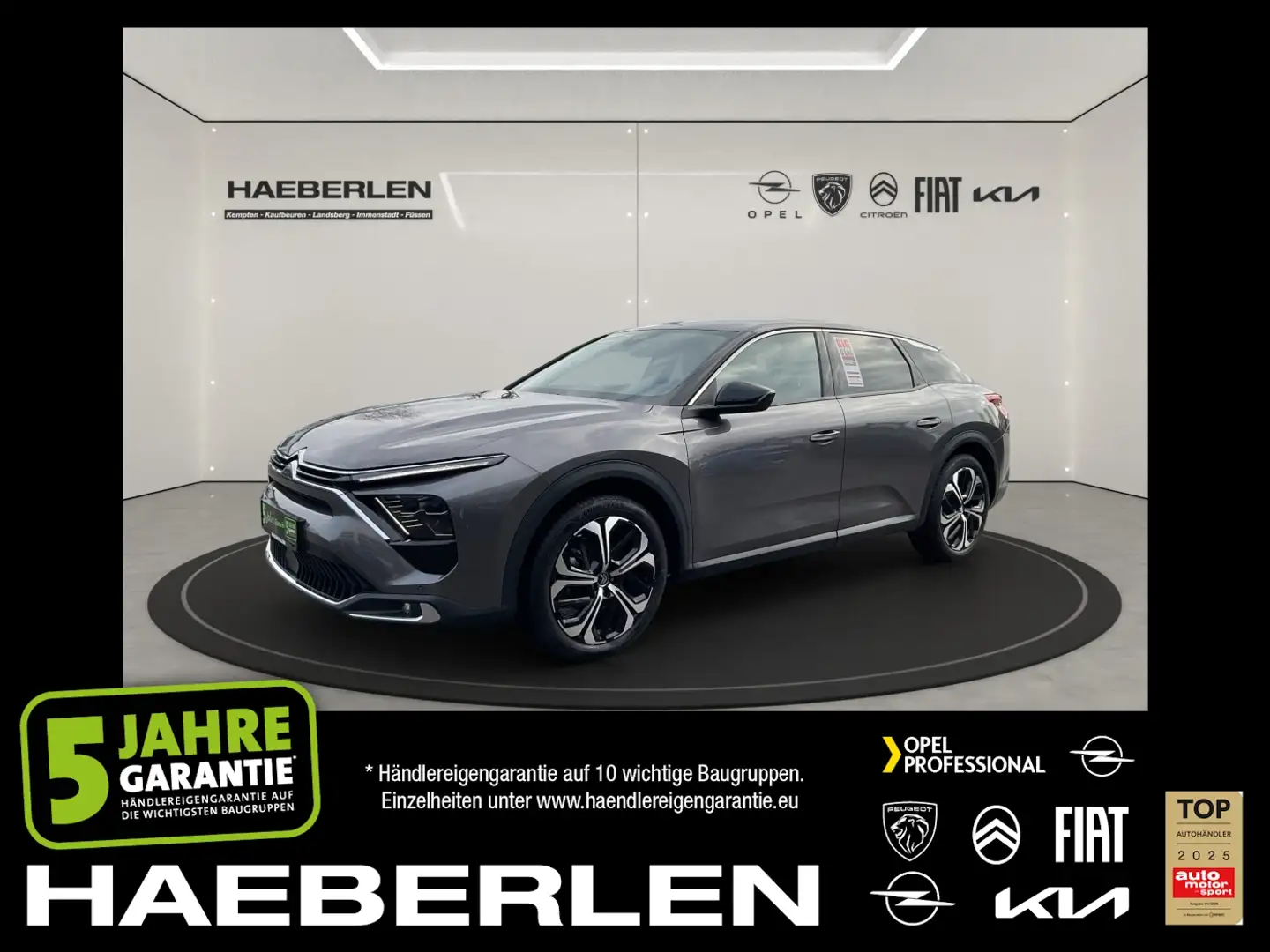 Citroen C5 X 1.2 PureTech 130 Plus LED+Navi+2xKlima+Kam. Gris - 1