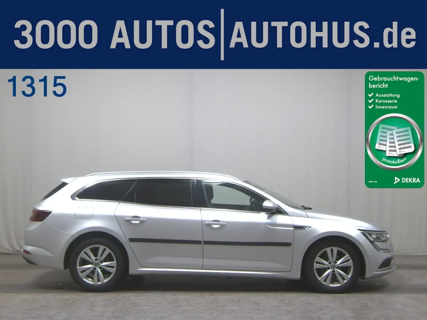 Renault Talisman Grandtour 1.7 BLUE dCi T-Leder Navi LED Grau - 1