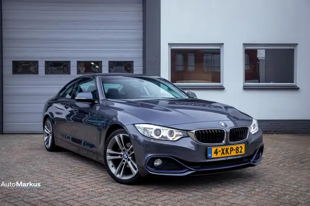 BMW 420 4-serie Coupé 420i Sportline|Handbak|M-Sport inter