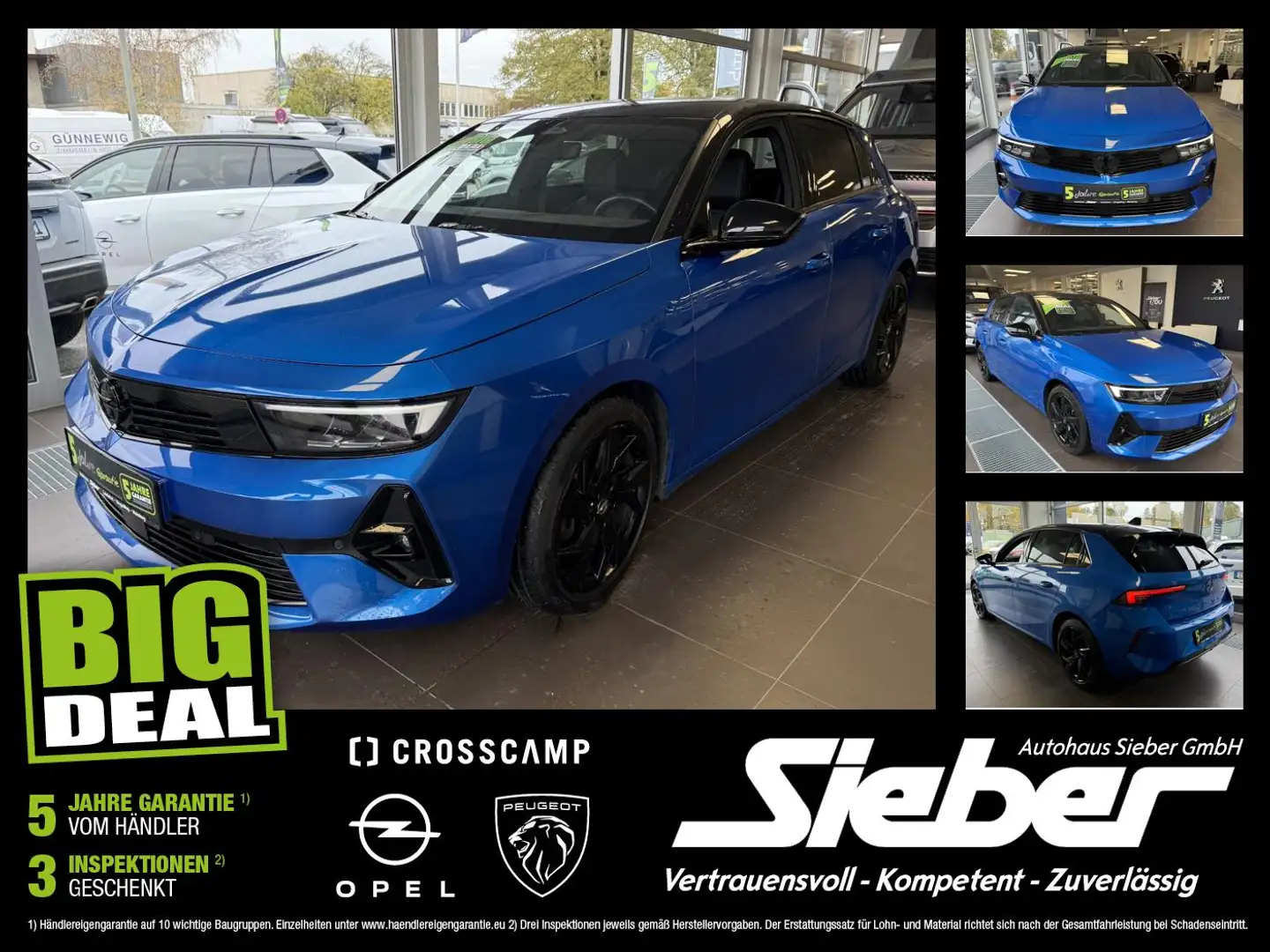 Opel Astra L 1.2 Turbo GS Line CarPlay,Kamera,DAB,LED Bleu - 1