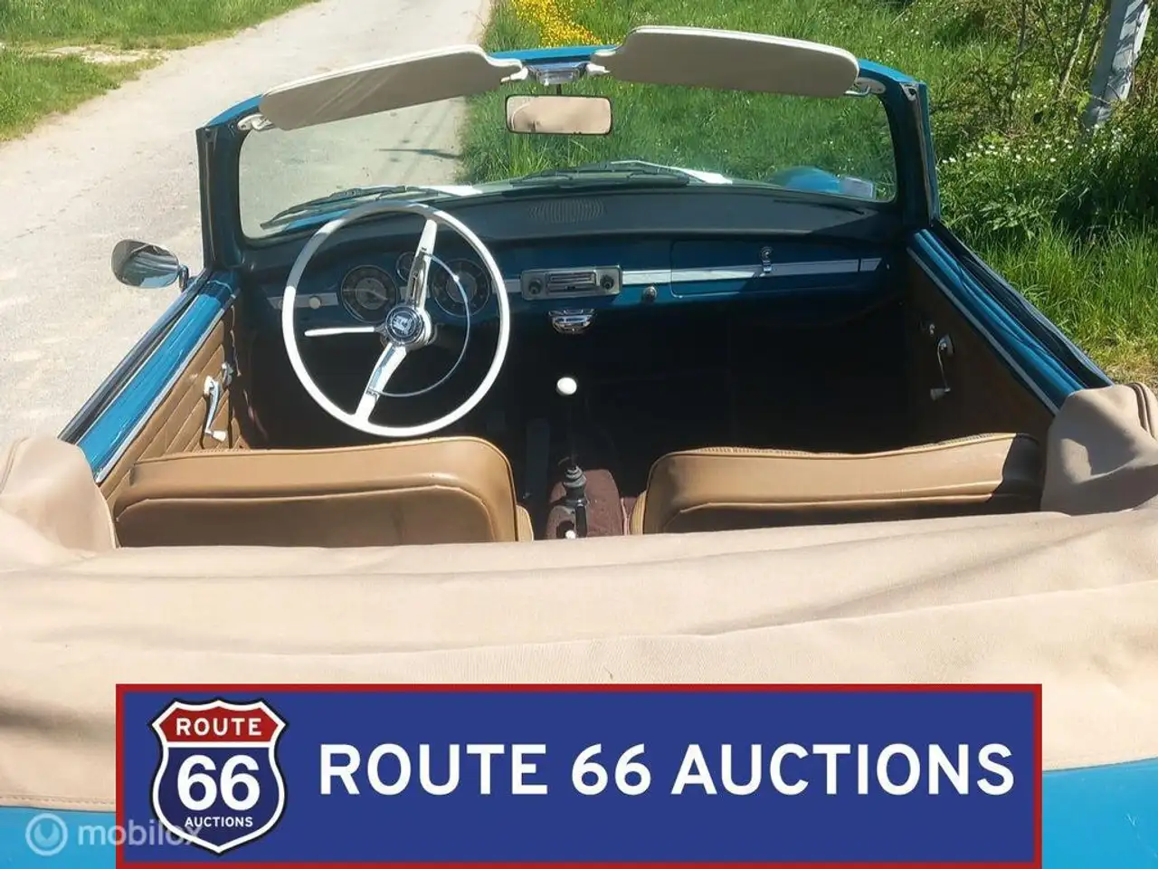Volkswagen Karmann Ghia Cabriolet | 1966 | Route 66 Auctions, foto 2