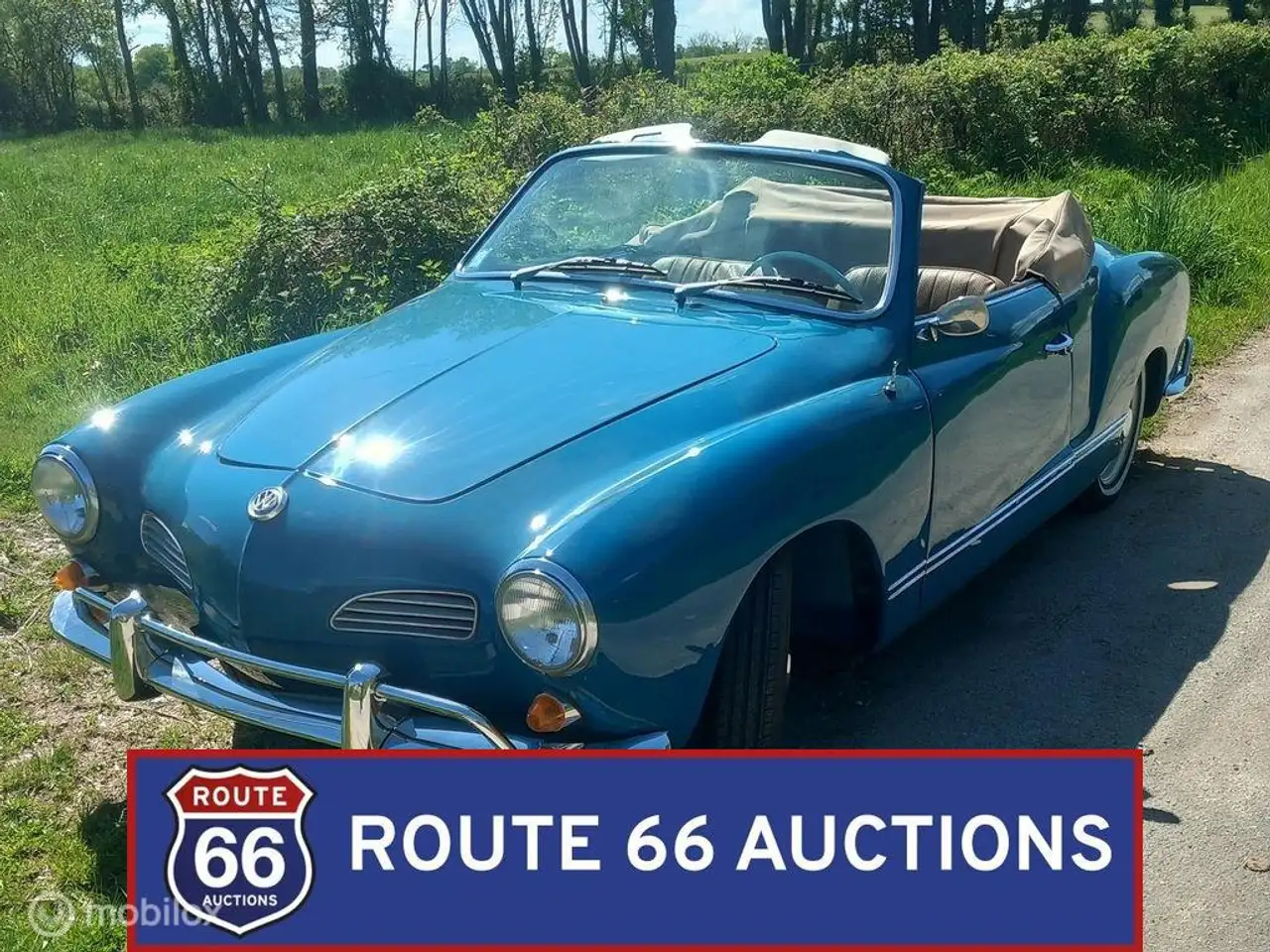 Volkswagen Karmann Ghia Cabriolet | 1966 | Route 66 Auctions, foto 4
