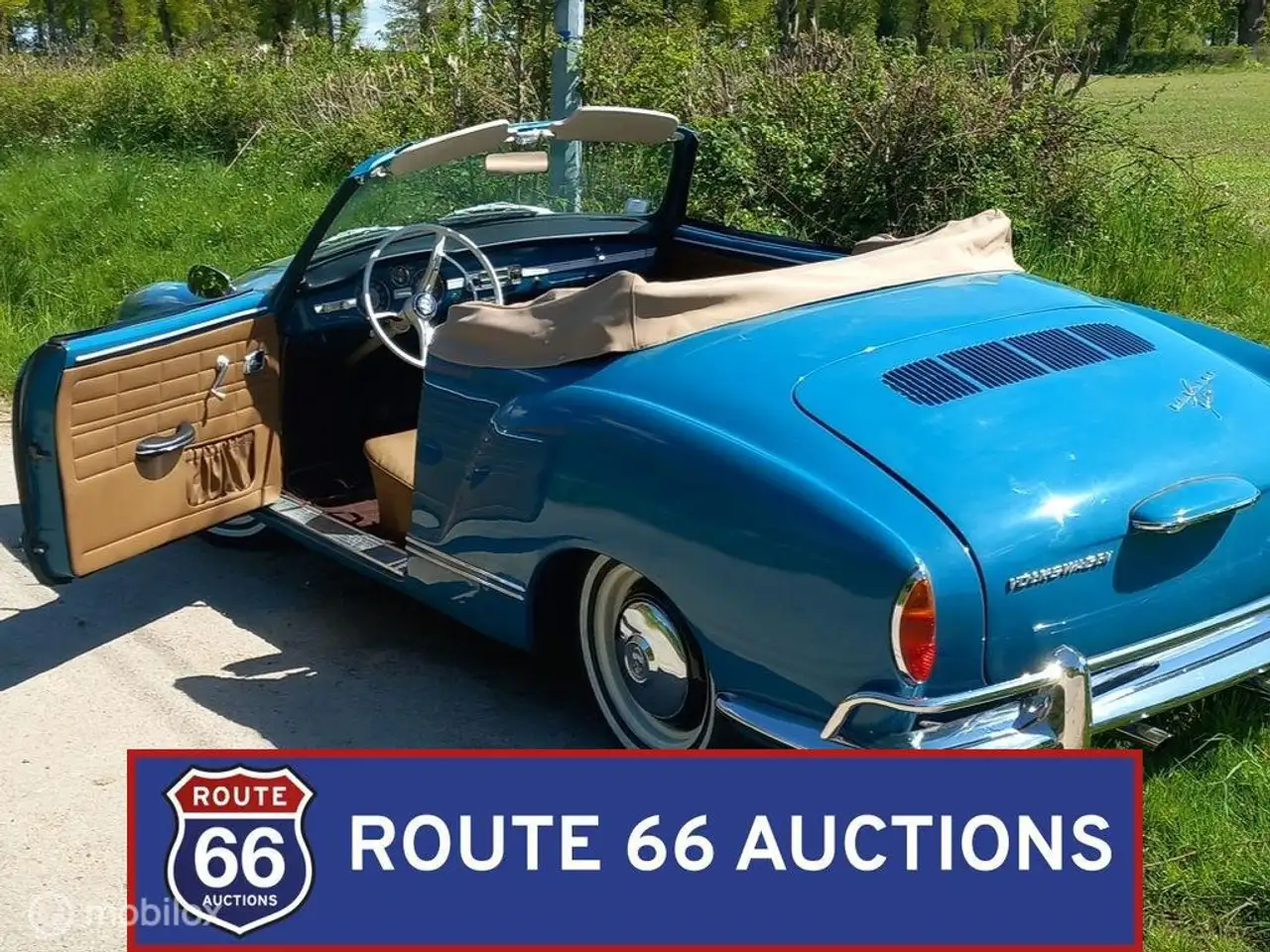 Volkswagen Karmann Ghia Cabriolet | 1966 | Route 66 Auctions, foto 8