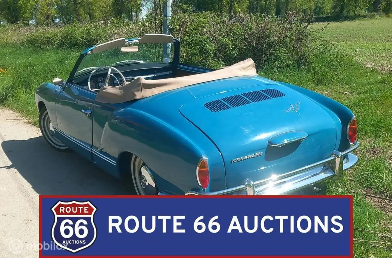 Volkswagen Karmann Ghia Cabriolet | 1966 | Route 66 Auctions, foto 7