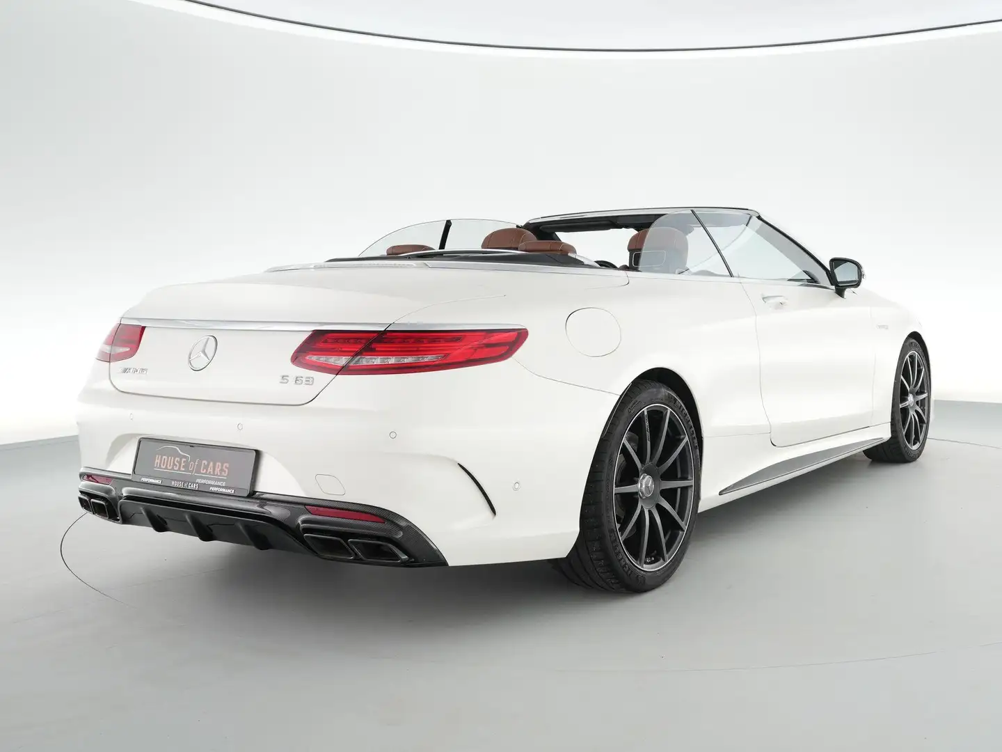Mercedes-Benz S 63 AMG S63 Cabrio 585pk 4Matic |dealer onderhouden|Carbon Blanc - 2
