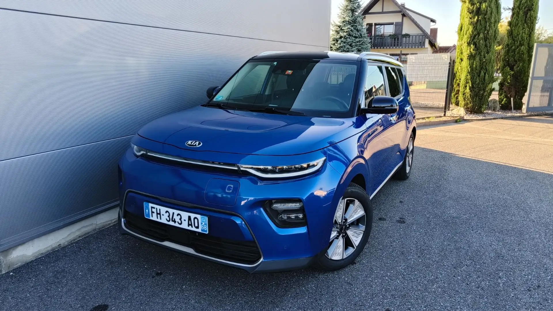Kia Soul e-Design Blau - 2