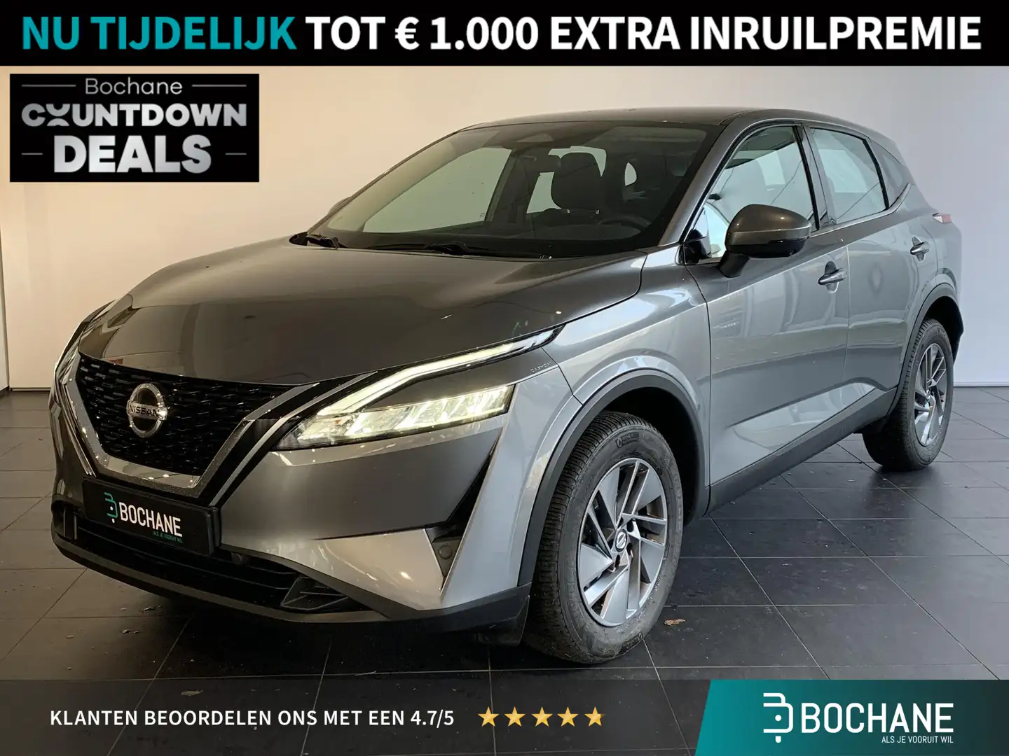 Nissan Qashqai 1.3 MHEV 158 Xtronic Business Access AUTOMAAT | RO Gris - 1