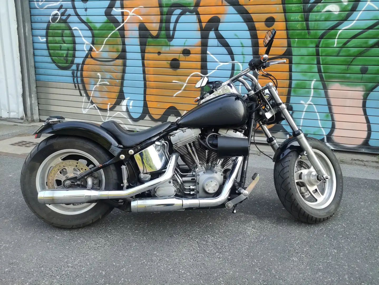 Harley-Davidson Softail FXST TC 88 Чорний - 1